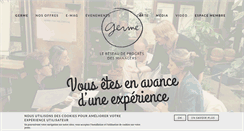 Desktop Screenshot of germe.com